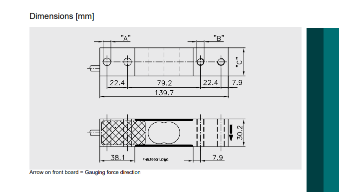 PWS-150kg稱(chēng)重傳感器