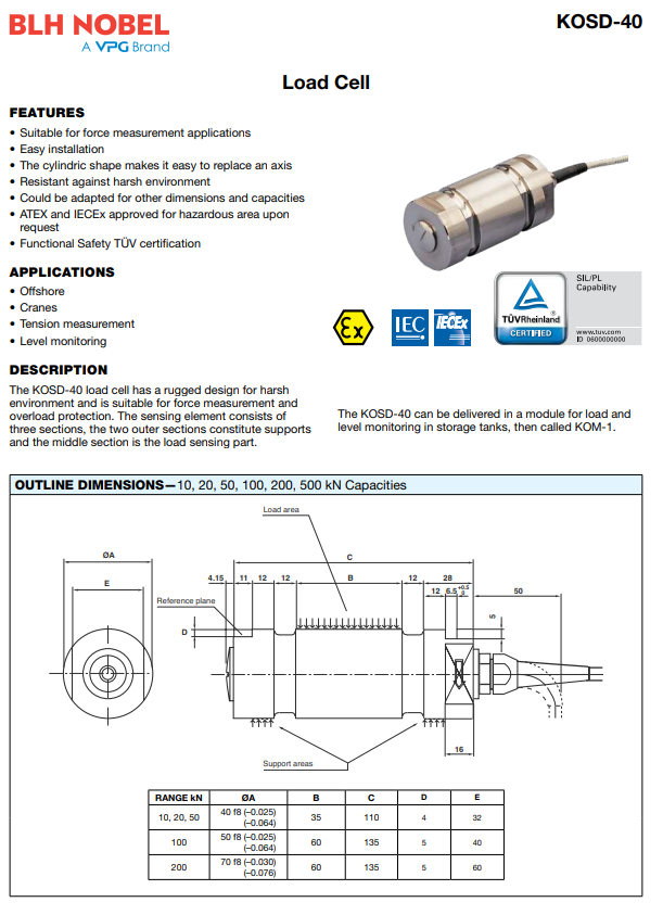 KOSD-40-100KN