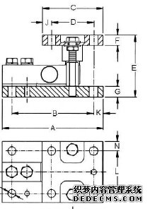 美國sensolink稱重傳感器 SLM1產品尺寸